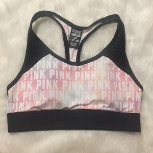 Victoria’s Secret Pink racerback sports bra